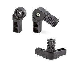 STC-A-Connettore a snodo per tubi quadri